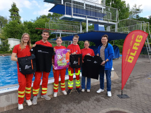 Spendenübergabe mit dem KSB Warendorf an unser neues J-Team