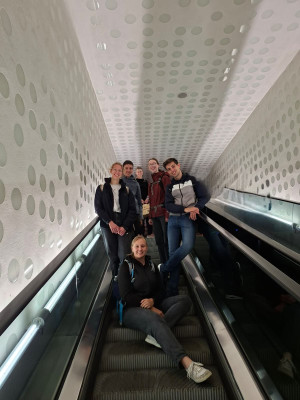 Auf dem Weg zur Plaza der Elbphilharmonie